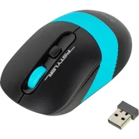 Комплект клавиатура + мышь A4Tech Fstyler FG1010 (черный/синий) фото 8